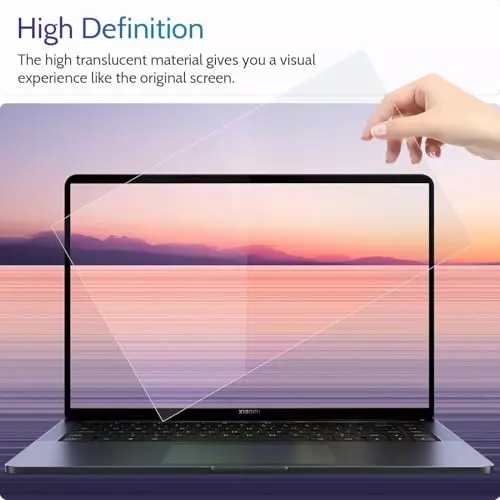 PremiumAV 15.6 inch Laptop Screen Guard Transparent with 3-Layer Protection for Notebook, Ultrabook, LED & LCD Screens