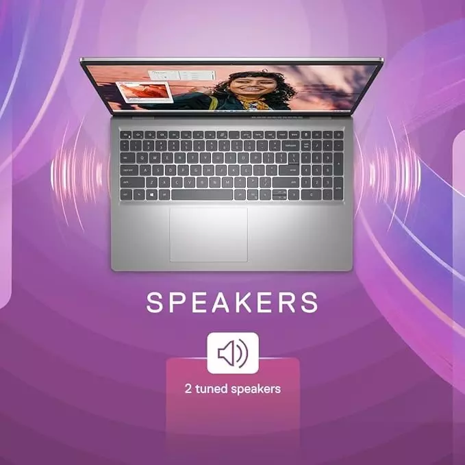 Dell Inspiron 3530 Laptop Intel I5-1334U 8 GB/512 GBSSD 15.6 inch (39.62 cm) Integrated Graphics Win 11 + MS Office H&S 2021 Platinum Silver, OIN353034011RINS1M