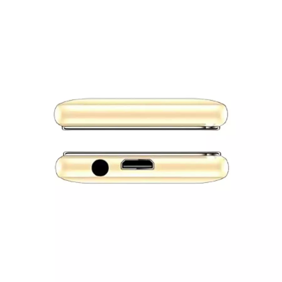 I kall Feature Mobile Phone 1.4 Inch (3.65 cm) HD Display Dual Sim Gold 800 MAh, IK-K65-GOLD
