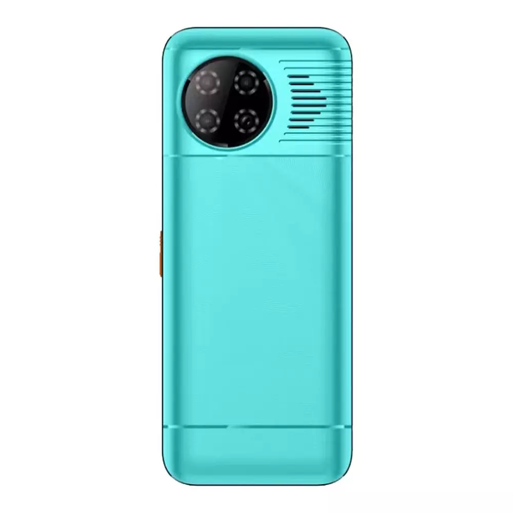 I Kall I8 4G Dual Sim Keypad Phone Blue (2.4 Inch) 60.96 mm Screen Size 2500 mAh Battery Capacity