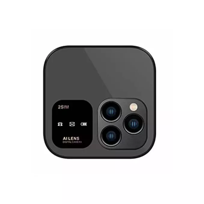 Ikall Flip Keypad Mobile Phone 1.8 inch (45.72 mm) Display, 2000 mAh Battery, 2G GSM, FM Radio, MP3 Player, IK-A5-BLK