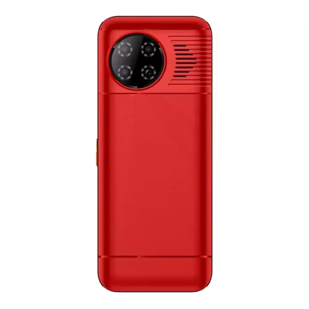 I Kall I8 4G Dual Sim Keypad Phone Red (2.4 Inch) 60.96 mm Screen Size 2500 mAh Battery Capacity