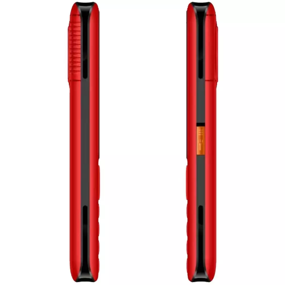 I Kall I8 4G Dual Sim Keypad Phone Red (2.4 Inch) 60.96 mm Screen Size 2500 mAh Battery Capacity