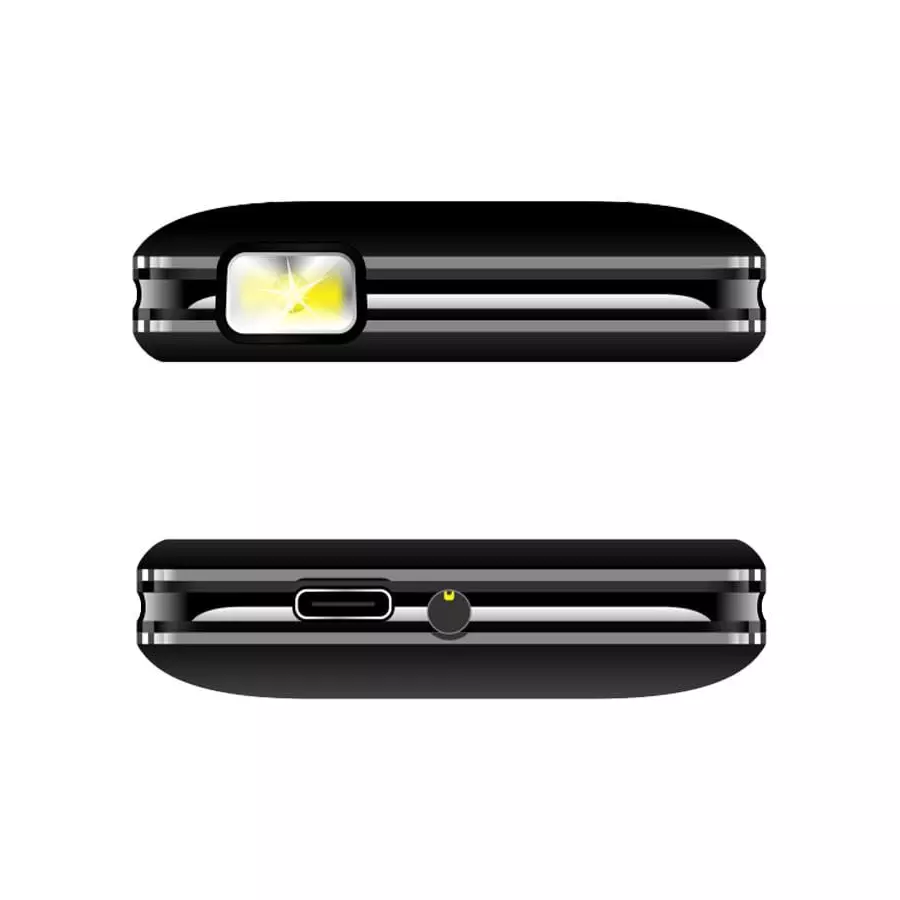 I kall 4 G Keypad Mobile Phone 2.4 Inch (6.096 cm) HD Display Dual Sim Black 2500 MAh, IK-I4-BLACK