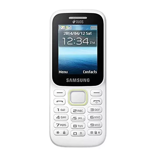 Samsung Guru Music 2 Dual Sim Keypad Phone, White  (SM-B310E)