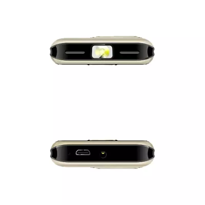 I Kall I9 4G Dual Sim Keypad Phone Golden (2.4 Inch) 60.96 mm Screen Size 2500 mAh Battery Capacity