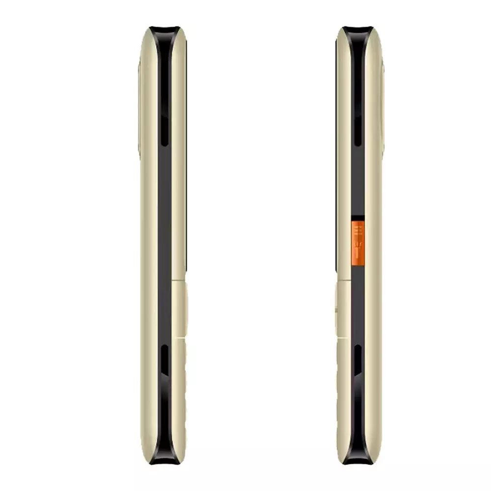 I Kall I9 4G Dual Sim Keypad Phone Golden (2.4 Inch) 60.96 mm Screen Size 2500 mAh Battery Capacity