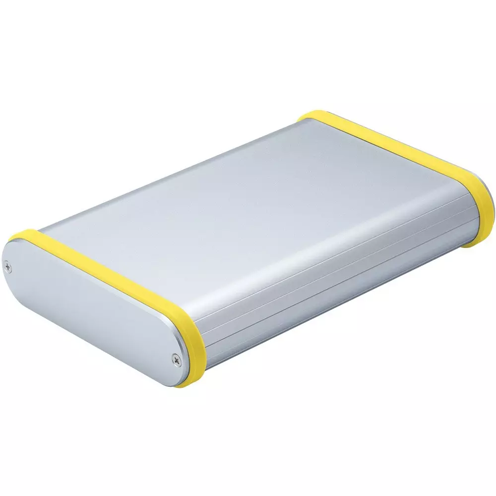 TAKACHI MXB Series Aluminum Mobile Case with Silicone Band 134x38.5x200 mm, MXB4-13-20SYP