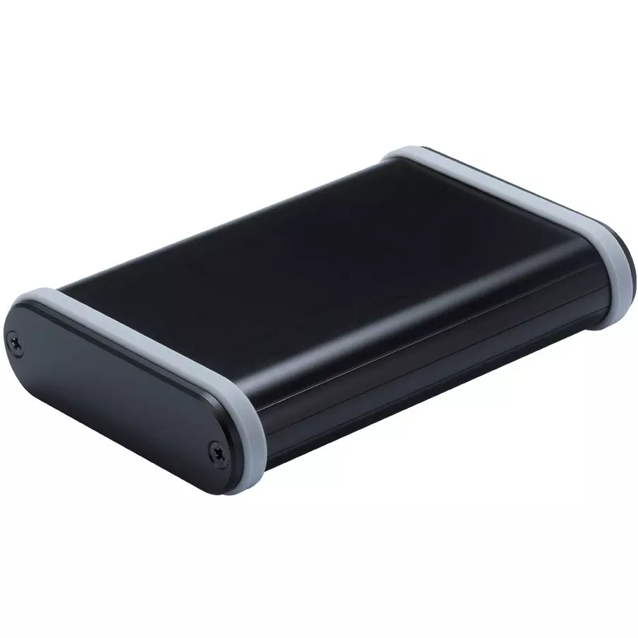 TAKACHI MXB Series Aluminum Mobile Case with Silicone Band 84.8x26.5x124 mm, MXB2-8-12BLP