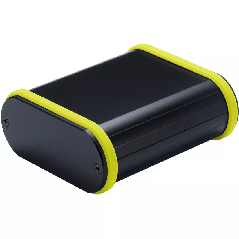 TAKACHI MXB Series Aluminum Mobile Case with Silicone Band 97.9x44.7x110 mm, MXB4-10-11BGP