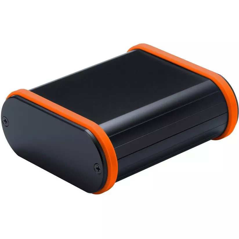 TAKACHI MXB Series Aluminum Mobile Case with Silicone Band 97.9x44.7x110 mm, MXB4-10-11BOP
