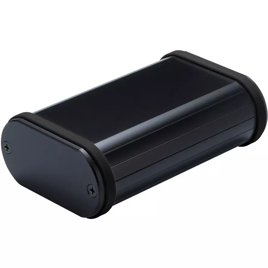 TAKACHI MXB Series Aluminum Mobile Case with Silicone Band 72x38.2x112 mm, MXB4-7-11BBP