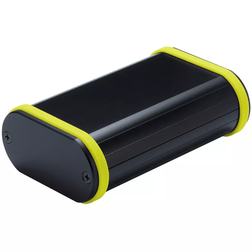TAKACHI MXB Series Aluminum Mobile Case with Silicone Band 72x38.2x112 mm, MXB4-7-11BGP