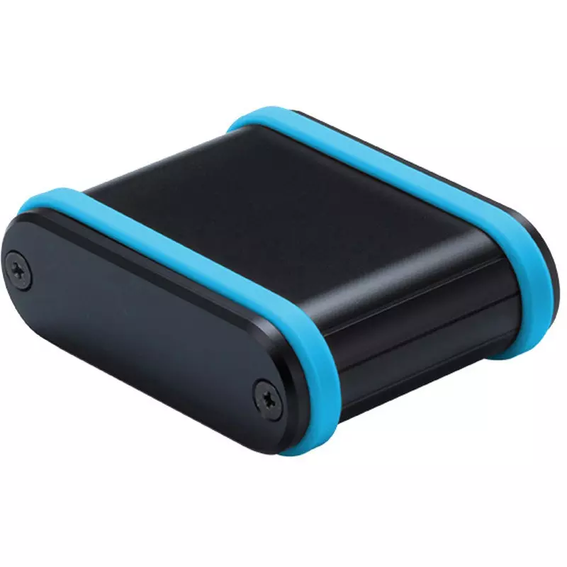 TAKACHI MXB Series Aluminum Mobile Case with Silicone Band 59.6x20.3x46 mm, MXB2-6-5BCP