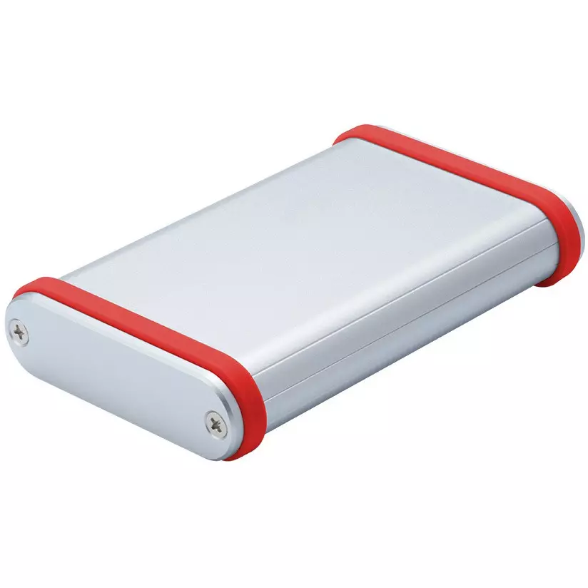 TAKACHI MXB Series Aluminum Mobile Case with Silicone Band 72.5x23.5x114 mm, MXB2-7-11SRP