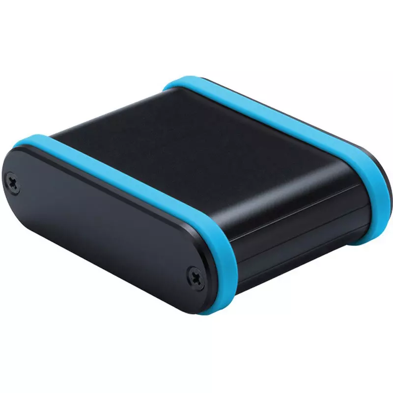 TAKACHI MXB Series Aluminum Mobile Case with Silicone Band 84.8x26.5x64 mm, MXB2-8-6BCP