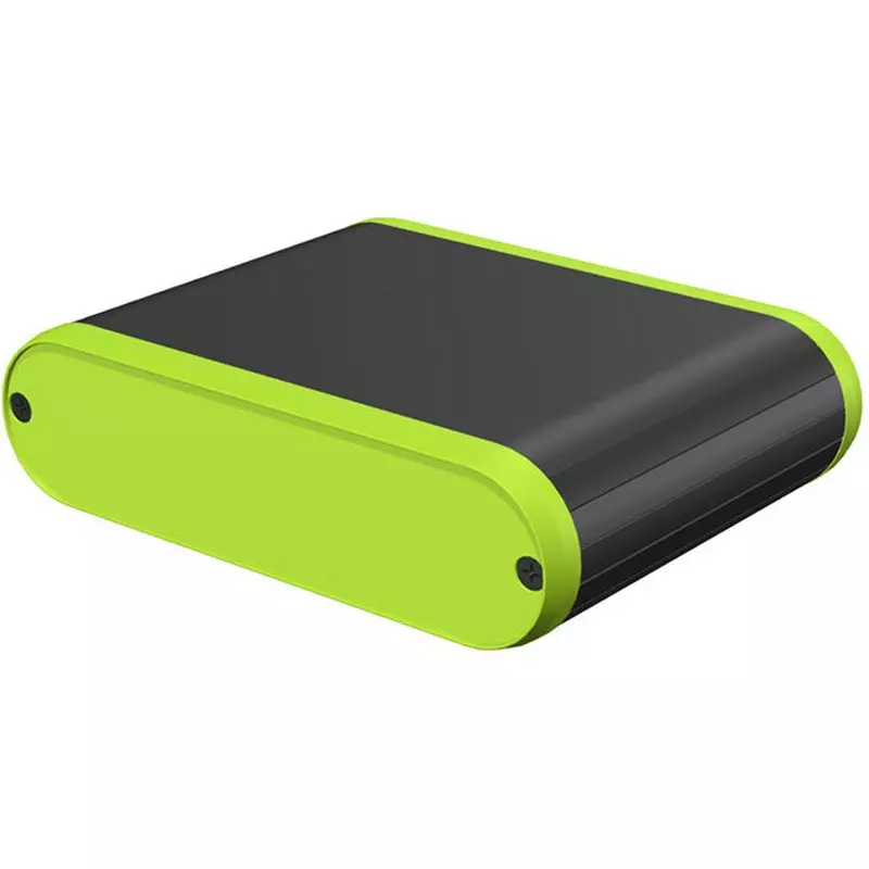 TAKACHI MX Series Round Mobile Case 130x35x100 mm black / lime, MX4-13-10BLH
