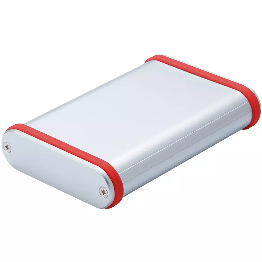 TAKACHI MXB Series Aluminum Mobile Case with Silicone Band 84.8x26.5x124 mm, MXB2-8-12SRP