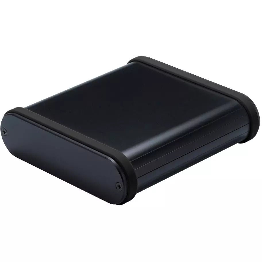 TAKACHI MXB Series Aluminum Mobile Case with Silicone Band 134x38.5x140 mm, MXB4-13-14BBP