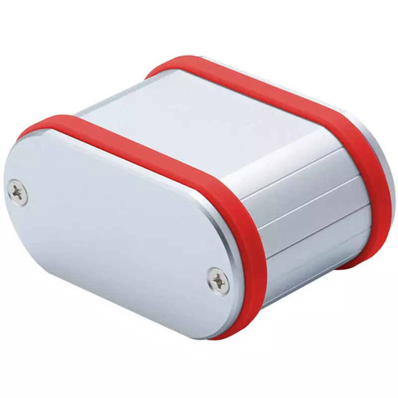 TAKACHI MXB Series Aluminum Mobile Case with Silicone Band 72x38.2x52 mm, MXB4-7-5SRP
