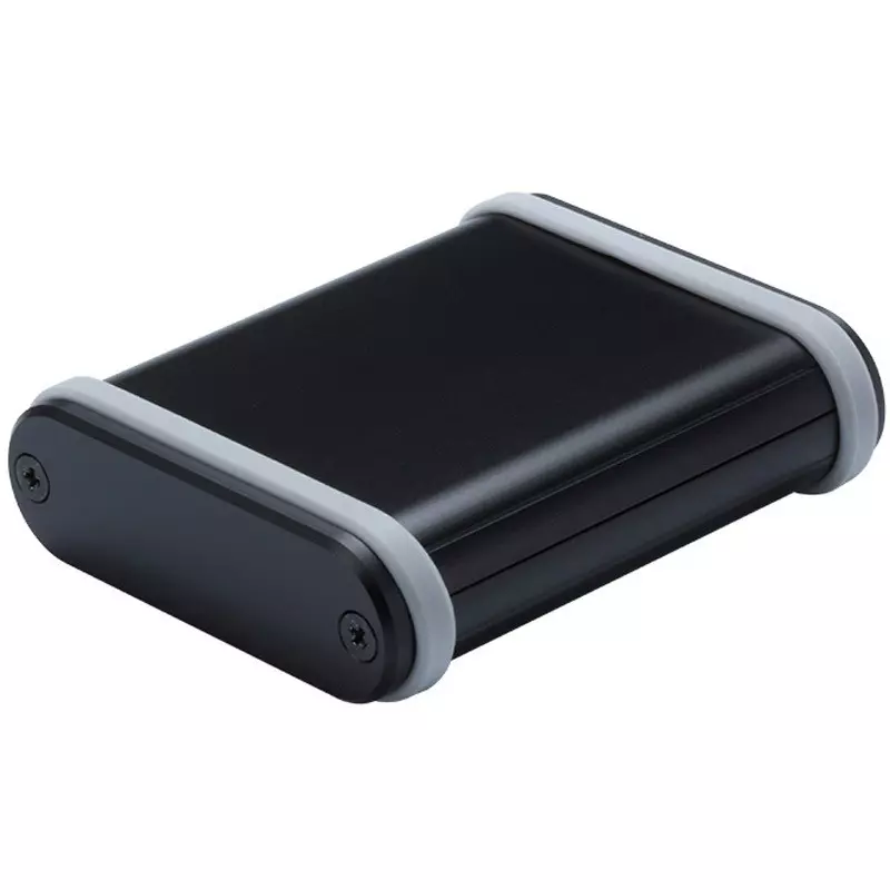 TAKACHI MXB Series Aluminum Mobile Case with Silicone Band 59.6x20.3x71 mm, MXB2-6-7BLP