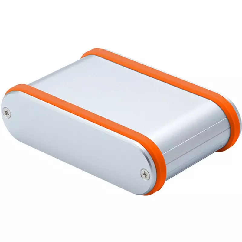 TAKACHI MXB Series Aluminum Mobile Case with Silicone Band 113.9x33.5x72 mm, MXB3-11-7SOP