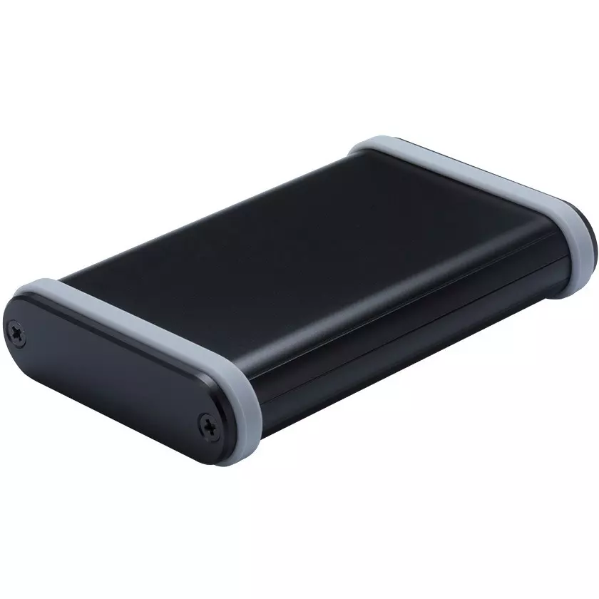 TAKACHI MXB Series Aluminum Mobile Case with Silicone Band 72.5x23.5x114 mm, MXB2-7-11BLP