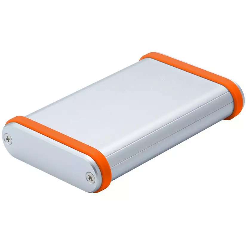 TAKACHI MXB Series Aluminum Mobile Case with Silicone Band 72.5x23.5x114 mm, MXB2-7-11SOP