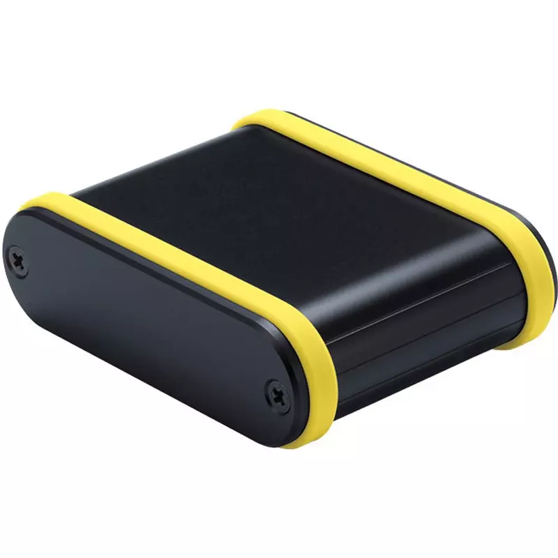 TAKACHI MXB Series Aluminum Mobile Case with Silicone Band 84.8x26.5x64 mm, MXB2-8-6BYP
