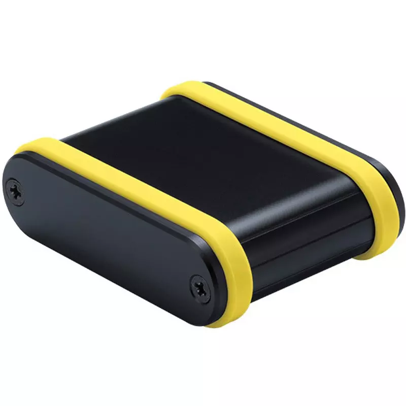 TAKACHI MXB Series Aluminum Mobile Case with Silicone Band 72.5x23.5x54 mm, MXB2-7-5BYP