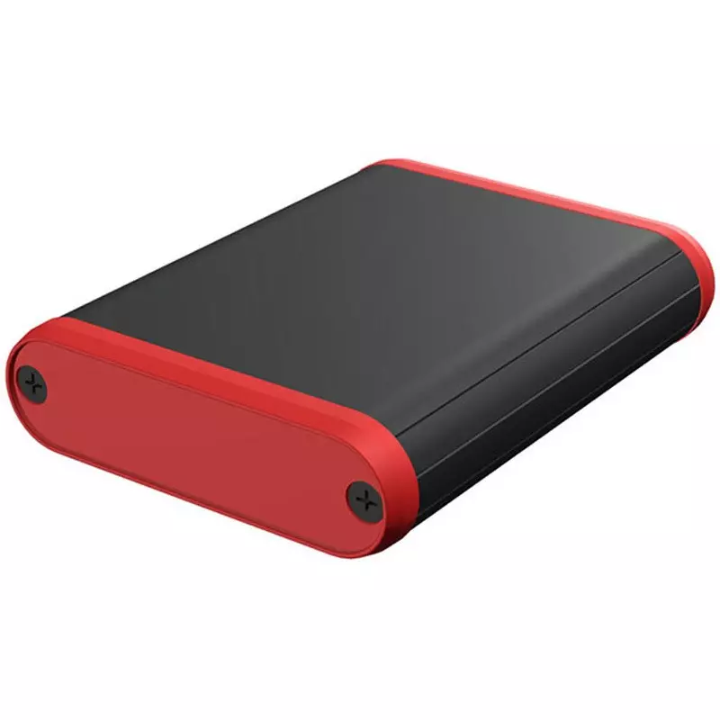 TAKACHI MX Series Round Mobile Case 70x20x90 mm Black / Red, MX2-7-9BRH