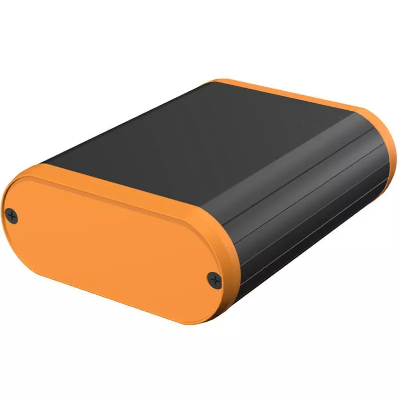 TAKACHI MX Series Round Mobile Case 95x40x120 mm Black / Orange, MX4-10-12BOH