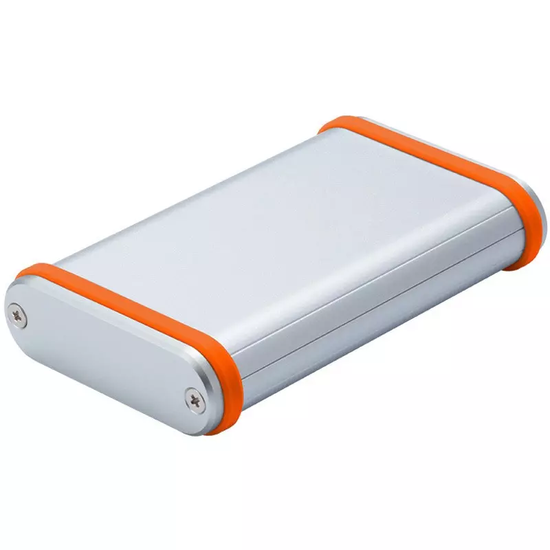 TAKACHI MXB Series Aluminum Mobile Case with Silicone Band 59.6x20.3x96 mm, MXB2-6-10SOP