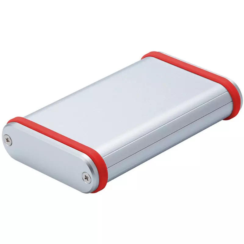 TAKACHI MXB Series Aluminum Mobile Case with Silicone Band 59.6x20.3x96 mm, MXB2-6-10SRP