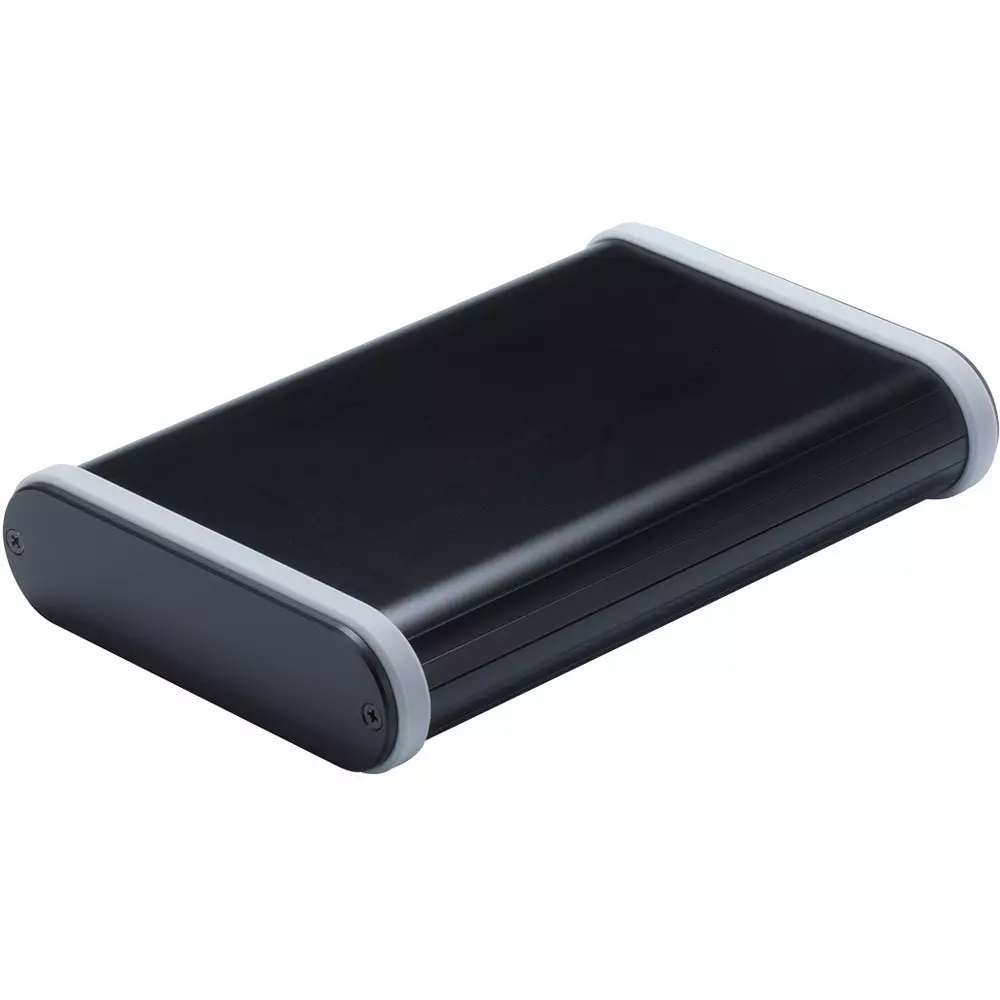 TAKACHI MXB Series Aluminum Mobile Case with Silicone Band 134x38.5x200 mm, MXB4-13-20BLP