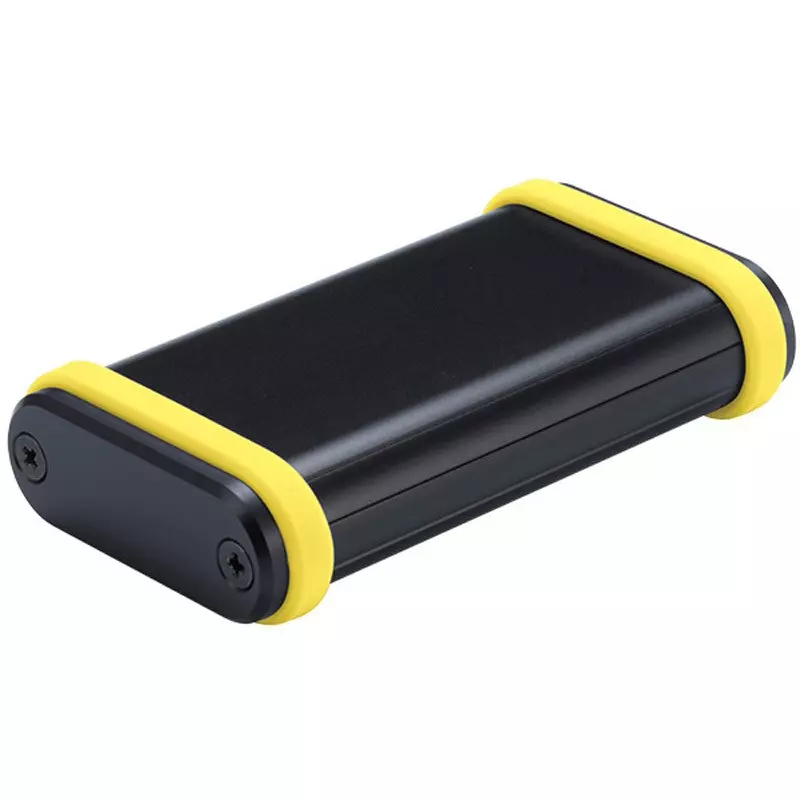 TAKACHI MXB Series Aluminum Mobile Case with Silicone Band 43.6x18x74 mm, MXB2-4-7BYP