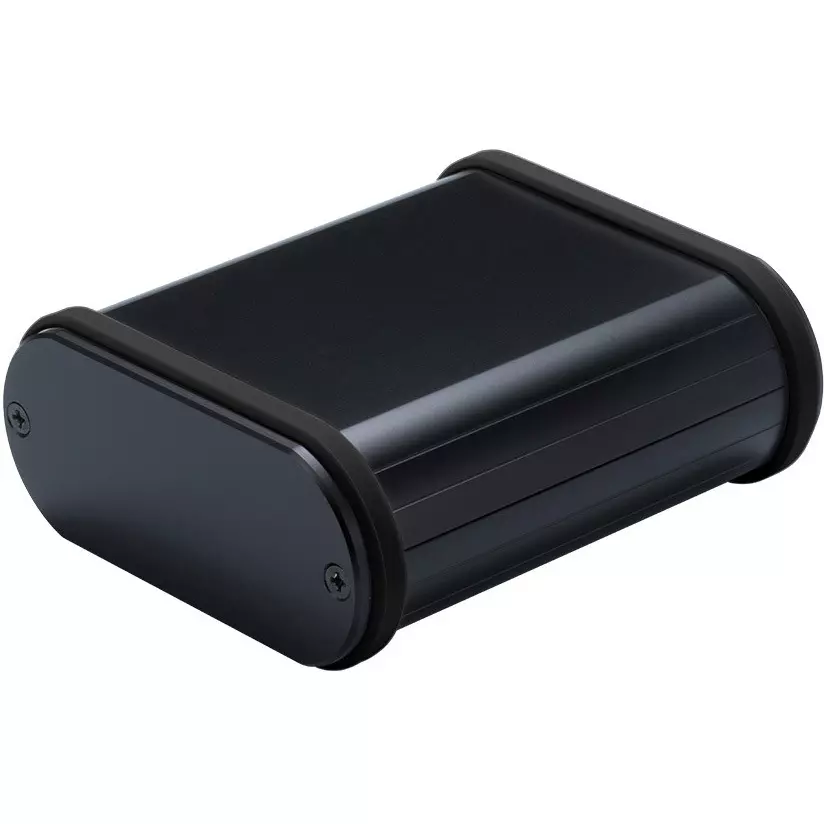 TAKACHI MXB Series Aluminum Mobile Case with Silicone Band 97.9x44.7x110 mm, MXB4-10-11BBP