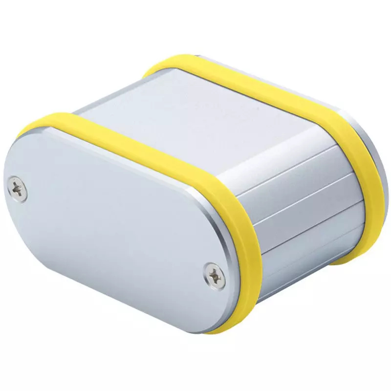TAKACHI MXB Series Aluminum Mobile Case with Silicone Band 72x38.2x52 mm, MXB4-7-5SYP