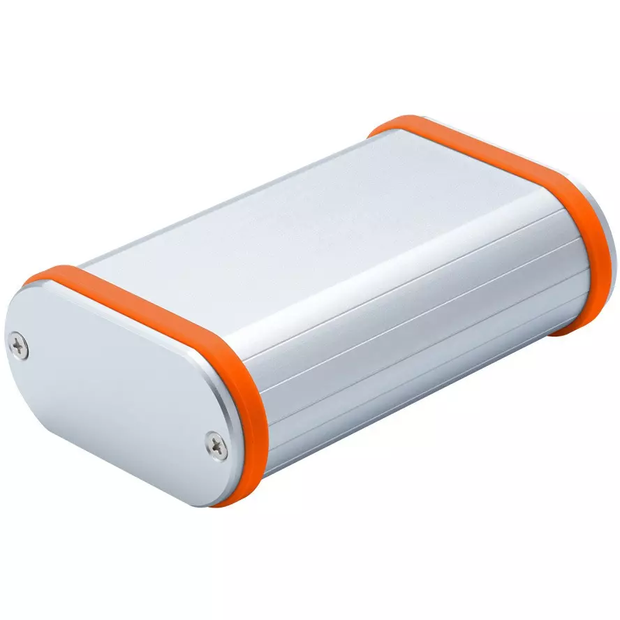 TAKACHI MXB Series Aluminum Mobile Case with Silicone Band 72x38.2x112 mm, MXB4-7-11SOP