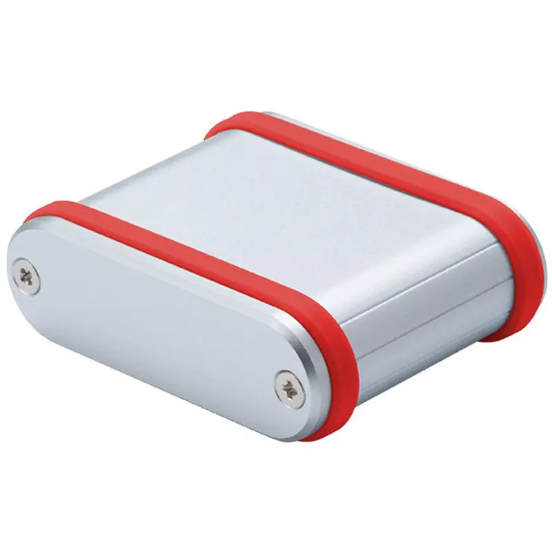 TAKACHI MXB Series Aluminum Mobile Case with Silicone Band 59.6x20.3x46 mm, MXB2-6-5SRP