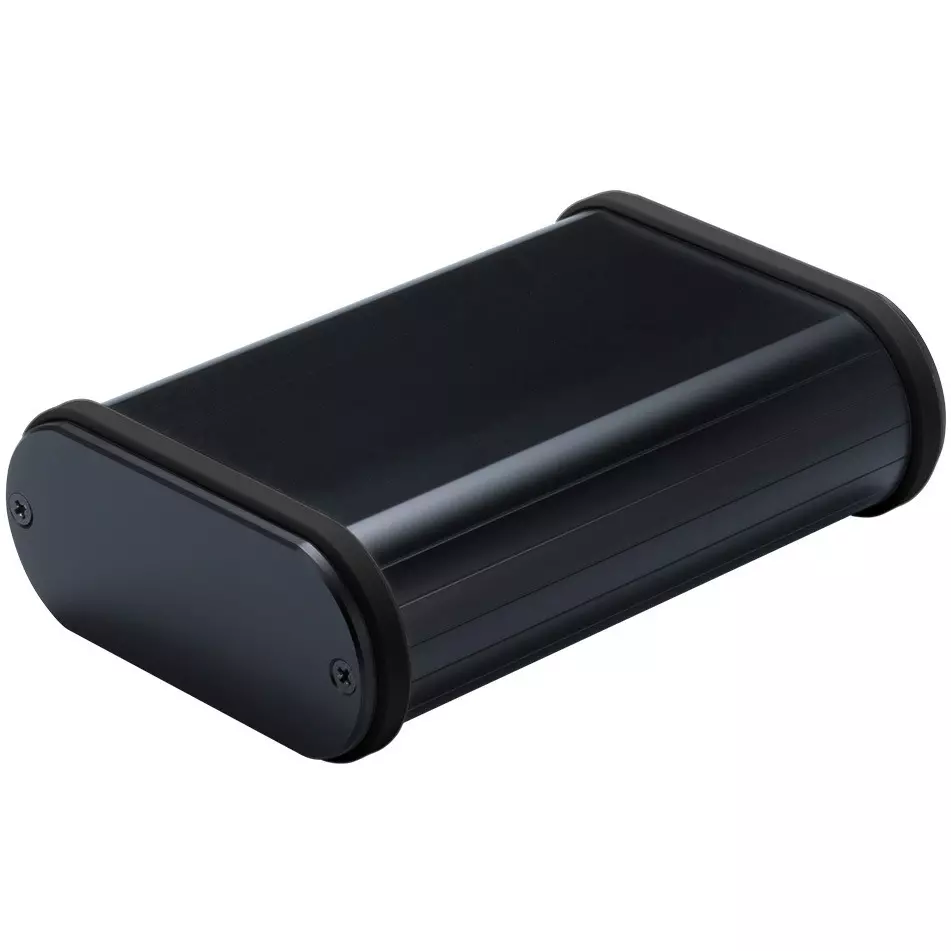 TAKACHI MXB Series Aluminum Mobile Case with Silicone Band 97.9x44.7x140 mm, MXB4-10-14BBP