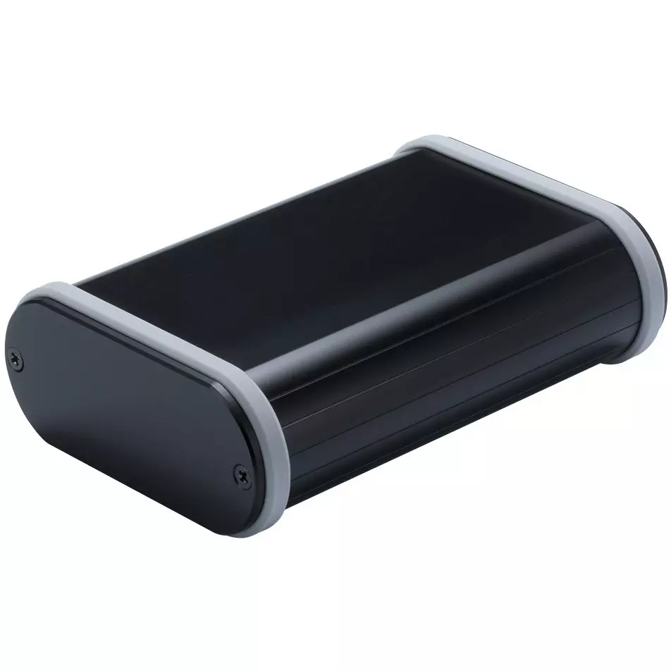 TAKACHI MXB Series Aluminum Mobile Case with Silicone Band 97.9x44.7x140 mm, MXB4-10-14BLP
