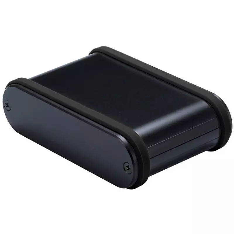 TAKACHI MXB Series Aluminum Mobile Case with Silicone Band 113.9x33.5x72 mm, MXB3-11-7BBP