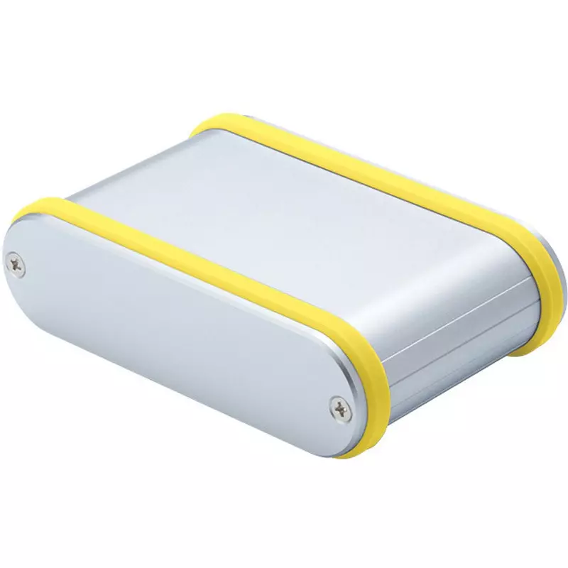 TAKACHI MXB Series Aluminum Mobile Case with Silicone Band 113.9x33.5x72 mm, MXB3-11-7SYP