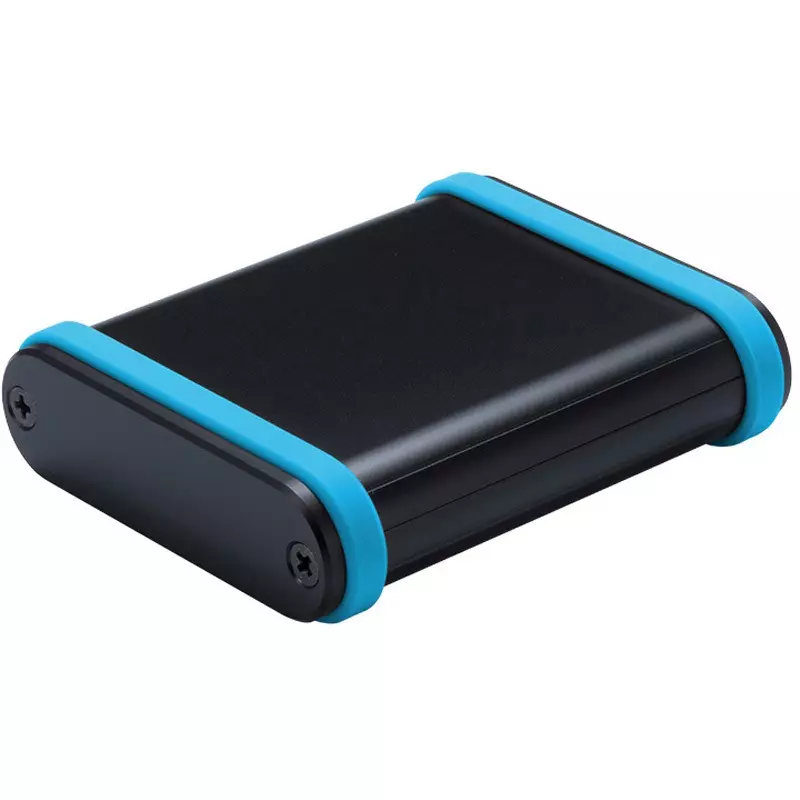 TAKACHI MXB Series Aluminum Mobile Case with Silicone Band 72.5x23.5x84 mm, MXB2-7-8BCP