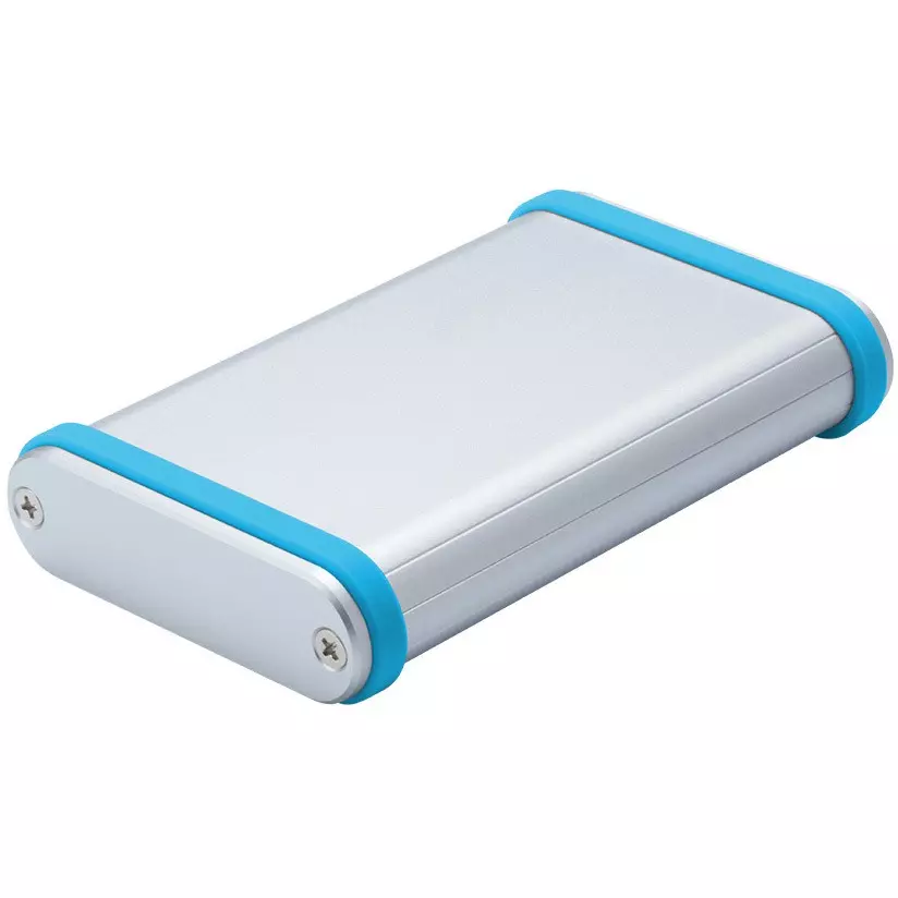 TAKACHI MXB Series Aluminum Mobile Case with Silicone Band 72.5x23.5x114 mm, MXB2-7-11SCP