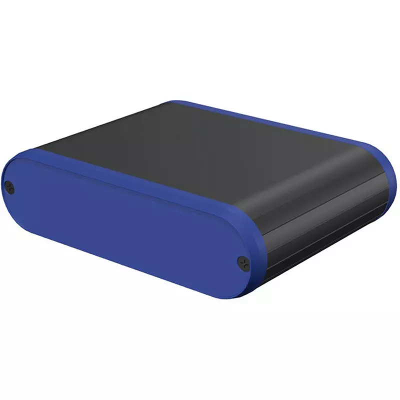 TAKACHI MX Series Round Mobile Case 130x35x100 mm Black / Navy, MX4-13-10BNH