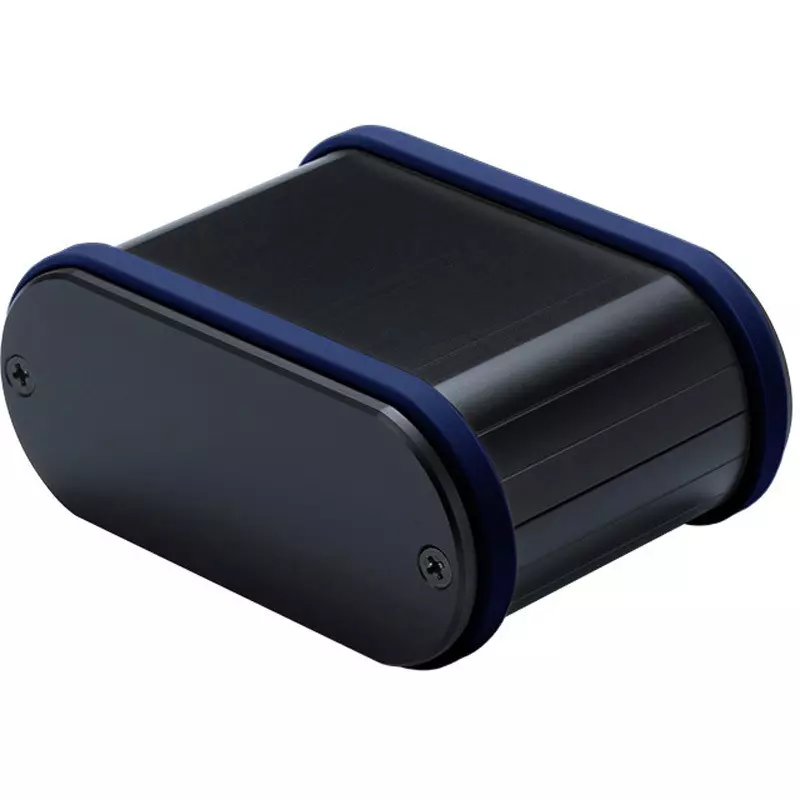 TAKACHI MXB Series Aluminum Mobile Case with Silicone Band 97.9x44.7x70 mm, MXB4-10-7BNP