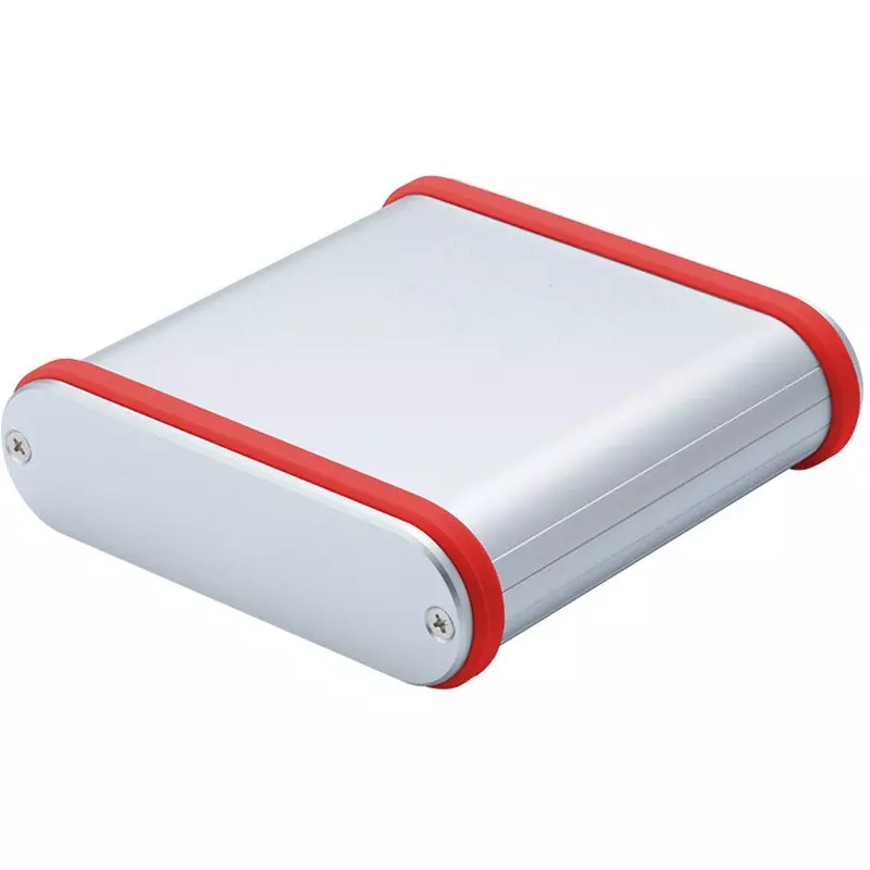 TAKACHI MXB Series Aluminum Mobile Case with Silicone Band 113.9x33.5x112 mm, MXB3-11-11SRP