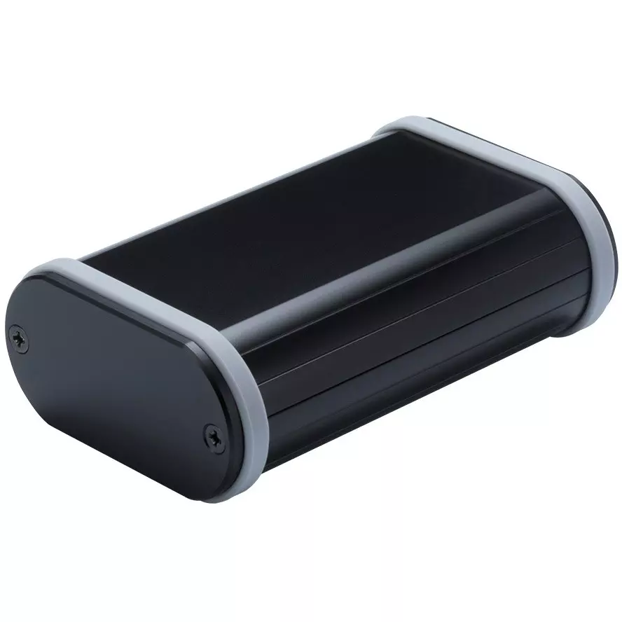 TAKACHI MXB Series Aluminum Mobile Case with Silicone Band 72x38.2x112 mm, MXB4-7-11BLP